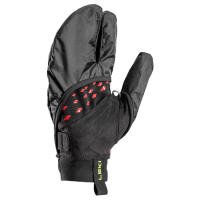 LEKI - Ultra Trail Storm Shark Gloves - Black-Red-NeonYellow